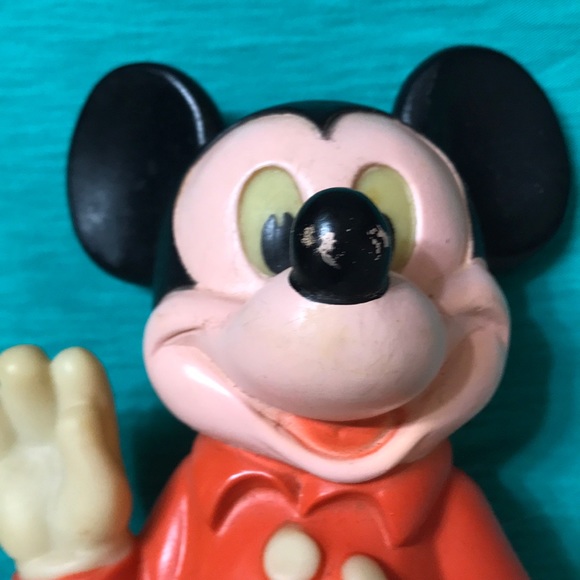 Vintage 1978 rubber Mickey Mouse - Picture 2 of 5